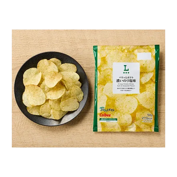 로손 파릿과 감자 진한 김 짠맛 50g 일본편의점 간식