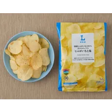 로손 국산 감자 100% 감자칩 감자 소금 52g 일본편의점 간식