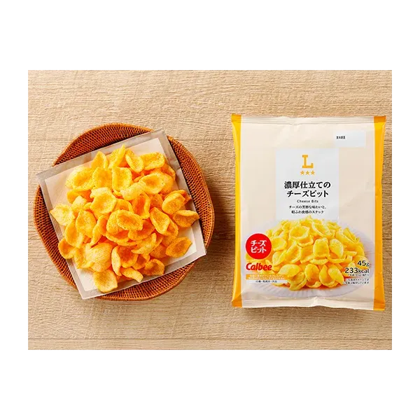 로손 농후한 치즈비트 45g 일본편의점 간식