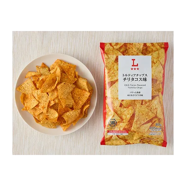로손 토르티아칩스 칠리타코스 맛 80g 일본편의점 간식