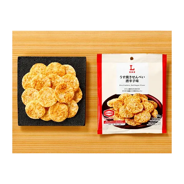 로손 우스야키 센베이 고추 맛 35g 일본편의점 간식