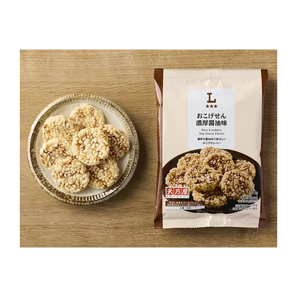 로손 오코게센 진한 간장 맛 40g 일본편의점 간식