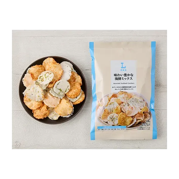 로손 맛 풍부한 해물 믹스 54g 일본편의점 간식