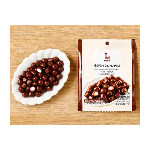 로손 작은 마시멜로 초코 30g 일본편의점 간식