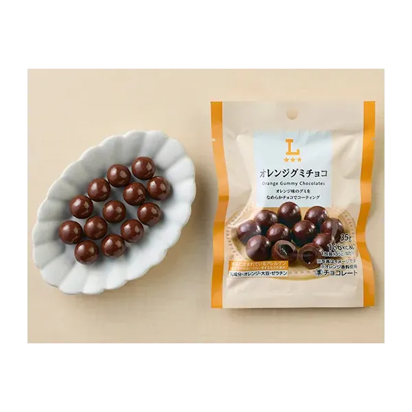 로손 오렌지 구미 초코 35g 일본편의점 간식