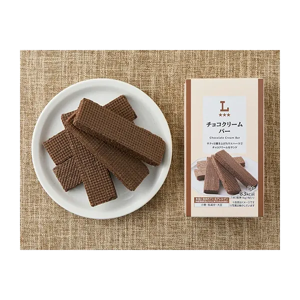 로손 チョコクリーム　バー 16g 일본편의점 간식