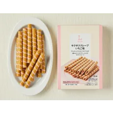 로손 바삭바삭 크레페 딸기맛 일본편의점 간식