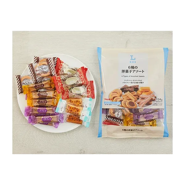 로손 6種の洋菓子アソート 일본편의점 간식
