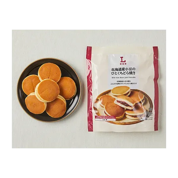 로손 홋카이도산 팥의 한 구찌 도라야키 일본편의점 간식
