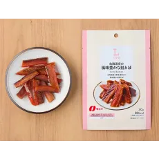 로손 홋카이도산의 맛있는 연어와바 30g 일본편의점 간식