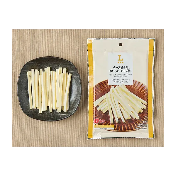 로손 치즈 좋아하는 맛있는 치즈 비늘® 64g 일본편의점 간식