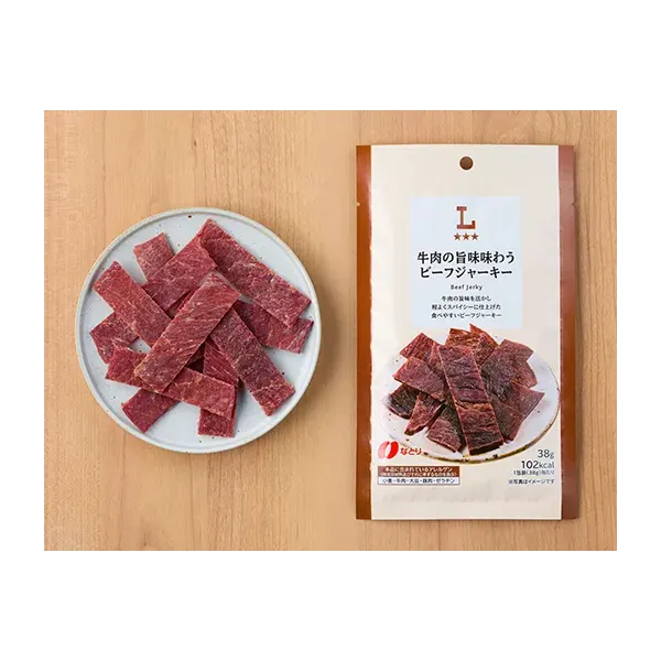 로손 쇠고기의 맛을 맛보는 쇠고기 육포 38g 일본편의점 간식