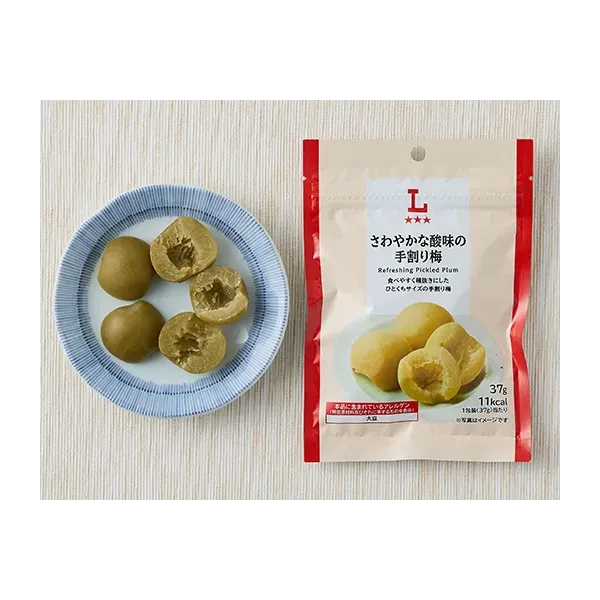 로손 상쾌한 신맛의 손수 매실 37g 일본편의점 간식