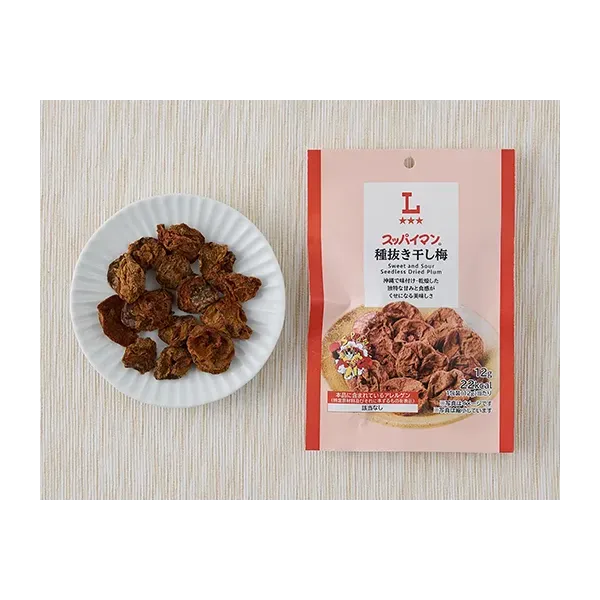 로손 슈파이만 씨 빼고 말린 매화 12g 일본편의점 간식