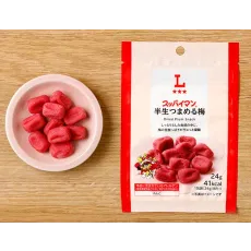 로손 슈파이만 반생 집게 매실 24g 일본편의점 간식
