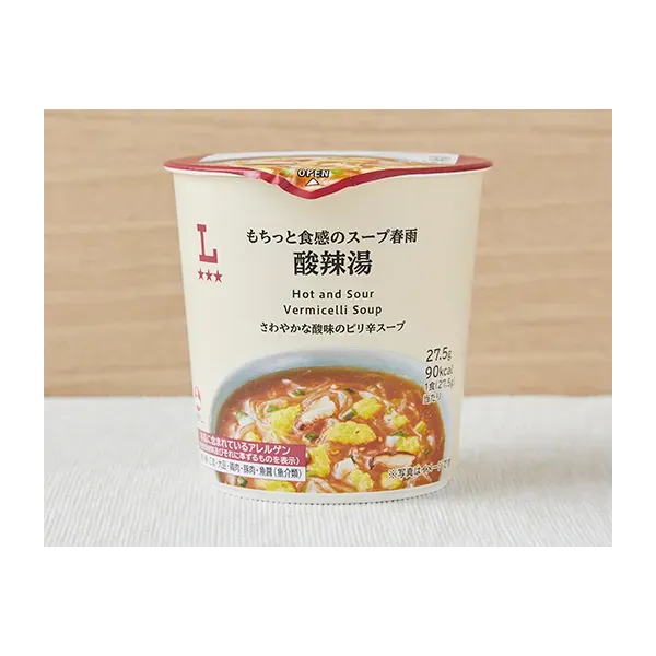 로손 떡 식감의 스프 하루우 산질탕 27.5g 일본편의점 간편식