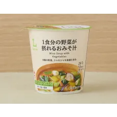 로손 1식분의 야채를 섭취할 수 있는 국물국물 28.7g 일본편의점 간편식