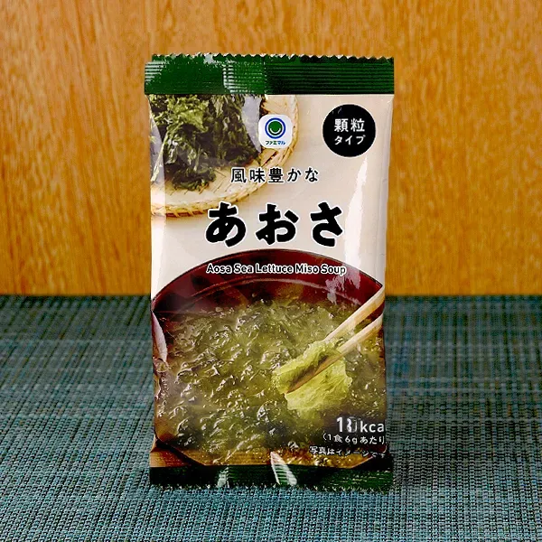 패밀리마트 과립 된장국 맛 풍부한 아오사 편의점 간편식