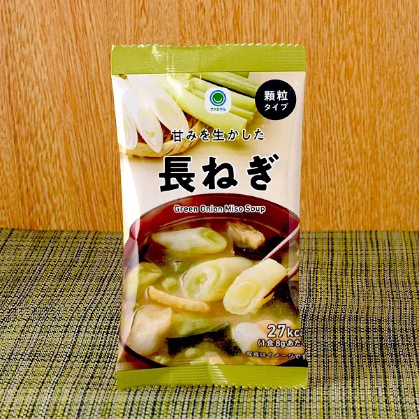 패밀리마트 과립 된장국 단맛을 살린 장파 편의점 간편식