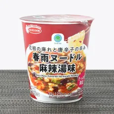 패밀리마트 봄비 국수 마지 유미 편의점 컵라면