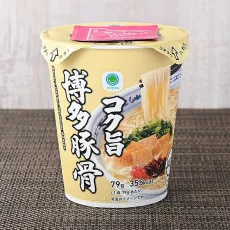 패밀리마트 감칠맛 하카타 돼지뼈 편의점 컵라면