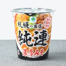패밀리마트 순련 감수 짙은 된장 라면 편의점 컵라면