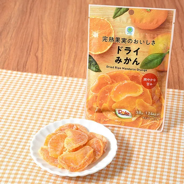 패밀리마트 잘 익은 과일 맛 드라이 귤 일본편의점 간식
