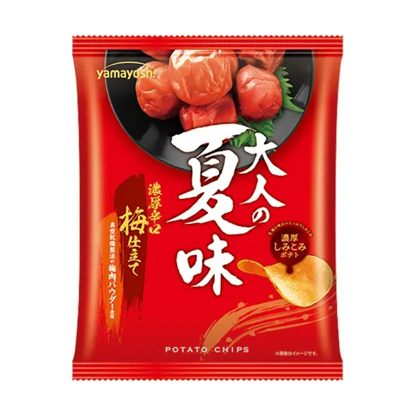 패밀리마트 야마요시 감자칩 어른의 여름맛 일본편의점 간식