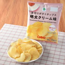 패밀리마트 두껍게 자른 감자 칩 굵은 크림 맛 일본편의점 간식