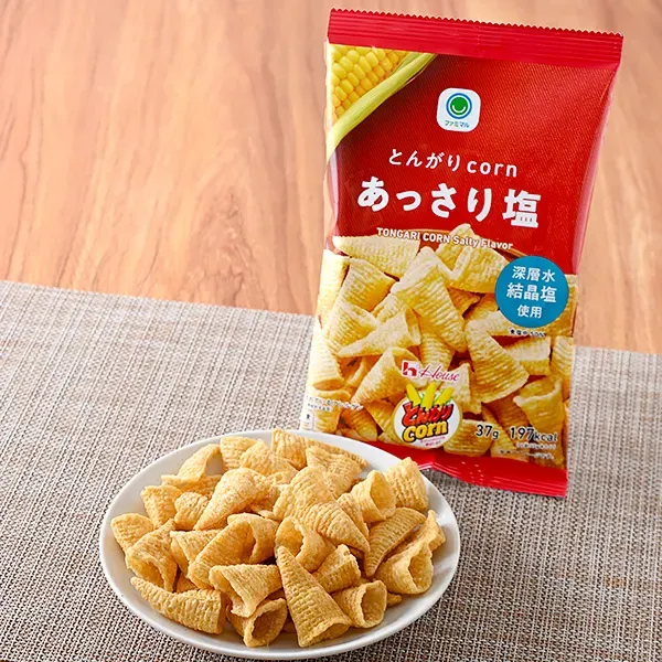 패밀리마트 돈가리 corn 담백한 소금 일본편의점 간식