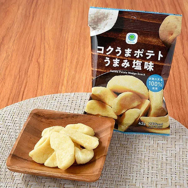 패밀리마트 코쿠 우마 감자 우마미 짠맛 일본편의점 간식