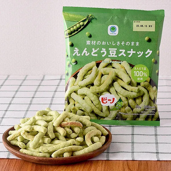 패밀리마트 소재의 맛 그대로 엔도 콩 스낵 일본편의점 간식