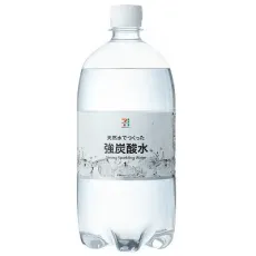 세븐일레븐 1L의 강한 탄산수