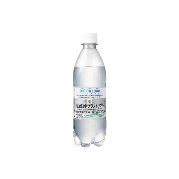 세븐일레븐 강탄산수 플라스트리플 490ml
