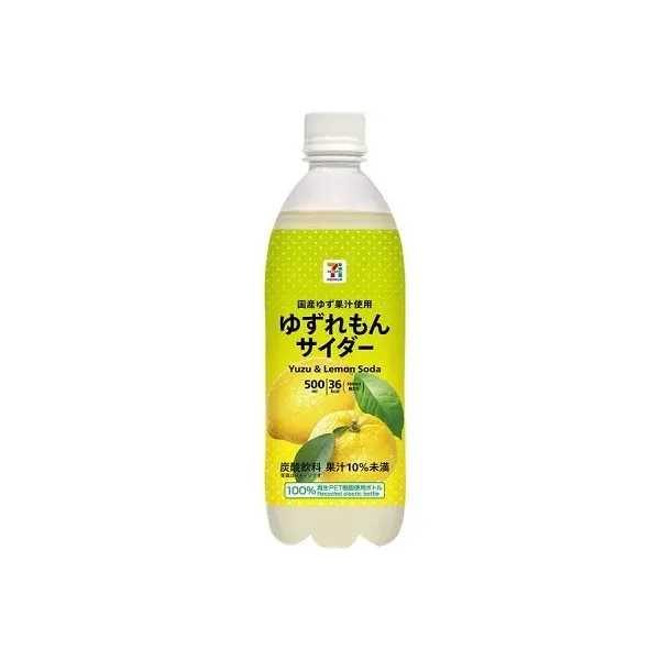 세븐일레븐 유자레몬 사이다 500ml