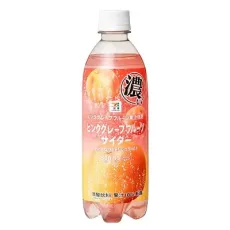 세븐일레븐 진한 핑크 자몽 사이다 500ml