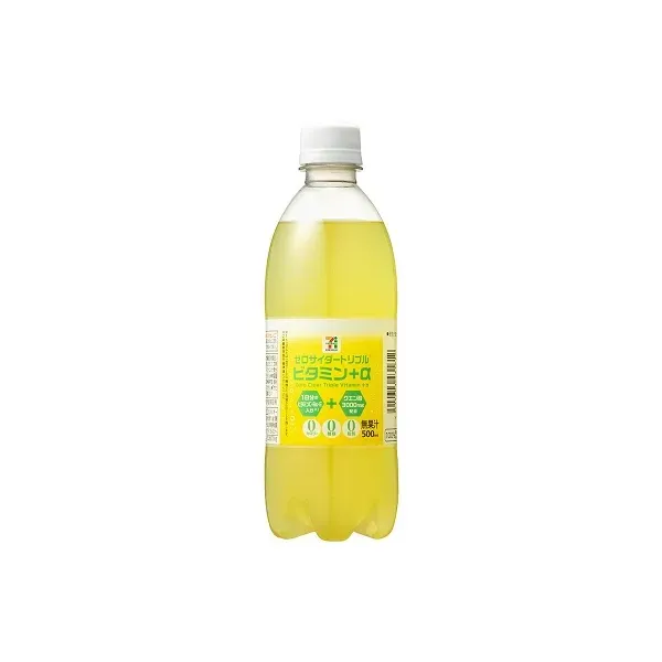 세븐일레븐 제로 사이다 트리플 비타민 +α 500ml