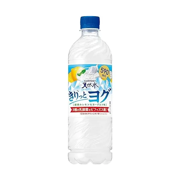 산토리 천연수 키릿토 요그 아사츠미 레몬 N 요거트맛 590ml ×24개 (1박스구성)