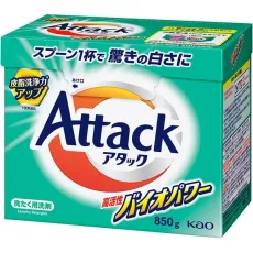 일본 카오 Attack 고활성 바이오 파워 대 850g [세탁 세제 분말]