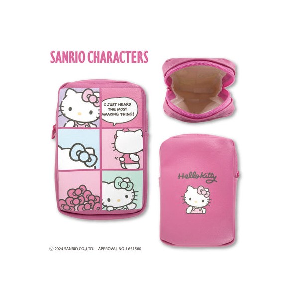 산리오 캐릭터즈 콜라보 립 파우치