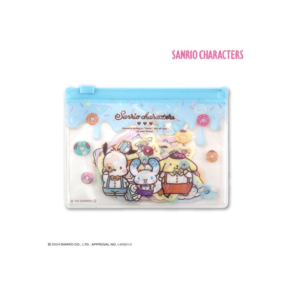 산리오 캐릭터즈 콜라보레이션 플레이크 스티커 제2탄