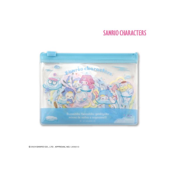 산리오 캐릭터즈 콜라보레이션 플레이크 스티커 제2탄