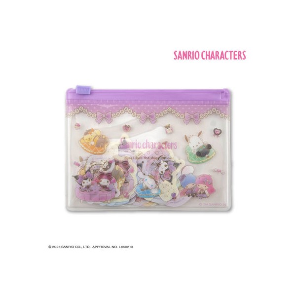 산리오 캐릭터즈 콜라보레이션 플레이크 스티커 제2탄