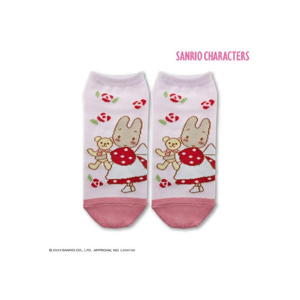 산리오 캐릭터즈 콜라보레이션 그리운 캐릭터 발목 양말