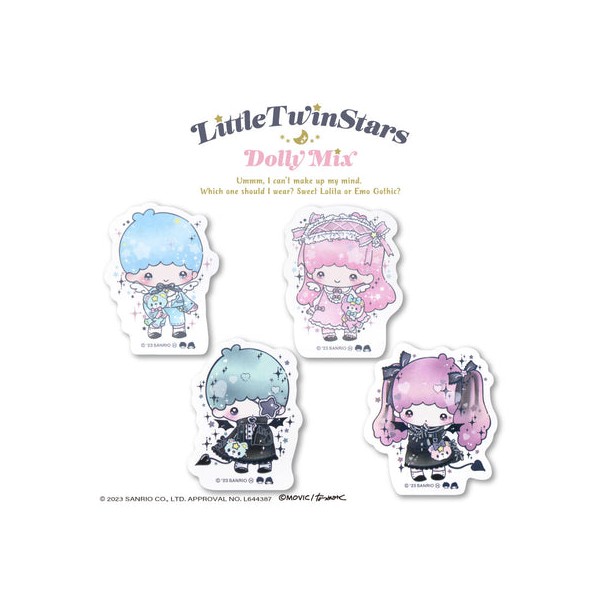 LittleTwinStars DollyMix 콜라보레이션 스티커