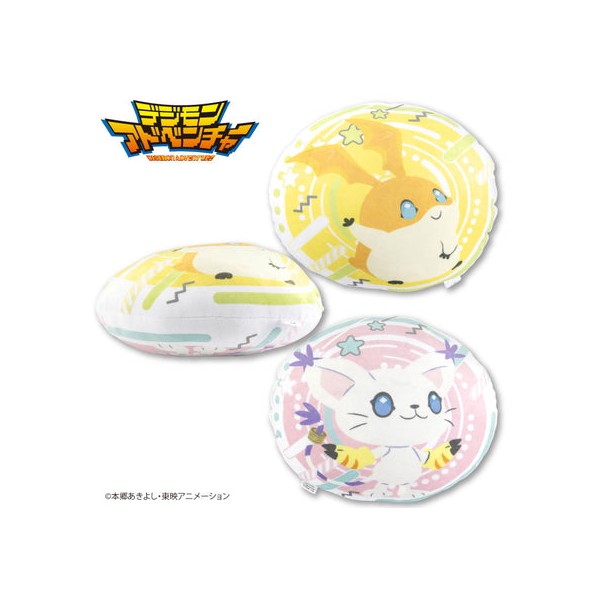 디지몬 어드벤처 콜라보 리버시블 쿠션