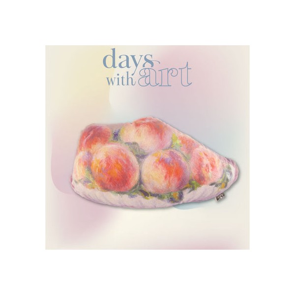 클래식 걸리 days with art 프린트 쿠션