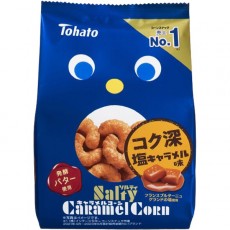히가시 비둘기 Tohato 솔티 캐러멜 콘 67g