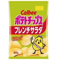Calbee 칼비 감자 칩 프렌치 샐러드 60g