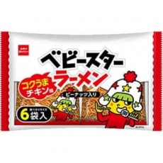 간식 회사 베이비 스타 라면 코쿠 우마 치킨 맛 6 봉지 138g